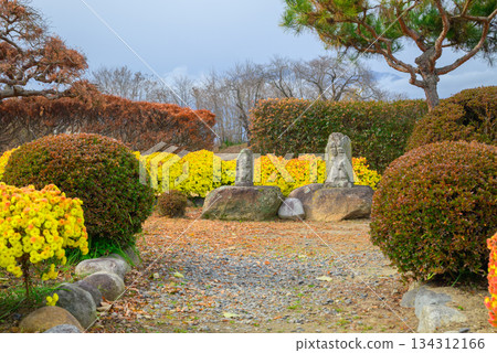 [Early Winter] Light Blue Jizo Shrine [Hodaka, Azumino City] 134312166