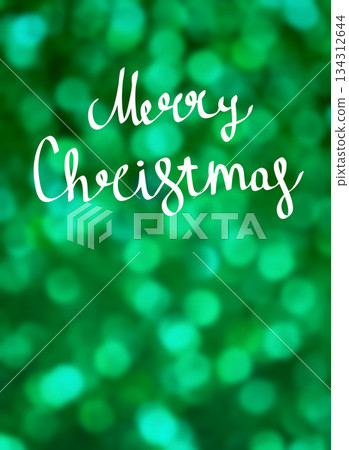 Handwritten Christmas greetings on a photo with space for text Handwritten Christmas greetings on a photo with space for text 134312644