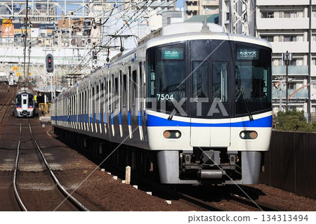 [Nankai] 7000 series Kukyu (Koya Line: Shin-Imamiya Station) 134313494