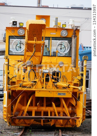 Konan Railway's snow removal vehicle 134313997
