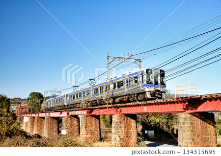 紀之川大橋（橋本站～紀伊清水站）【南海高野線】【和歌山縣橋本市】 134315695