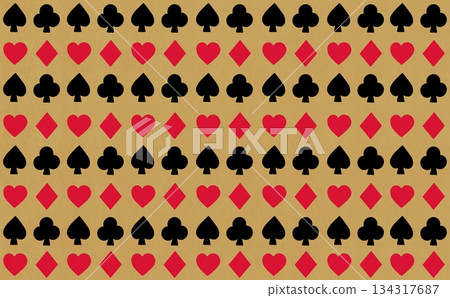 Trump mark pattern (red, black x beige) Trump mark pattern (red, black x beige) 134317687