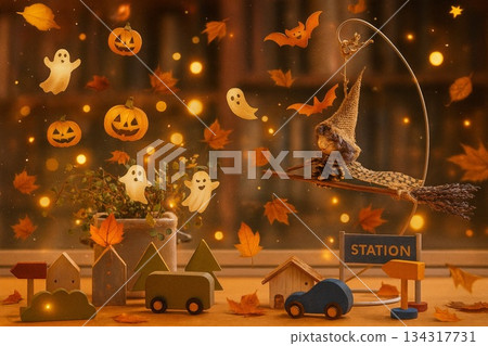 萬聖節奇幻微縮模型 134317731