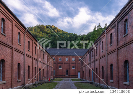 京都府舞鶴紅磚公園夜景 134318608