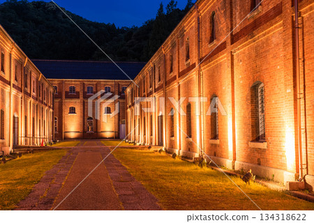 京都府舞鶴紅磚公園夜景 134318622