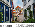 Scandinavian colorful houses 134318999