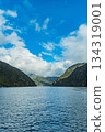 Beautiful Norwegian fjords seen from the ferry 134319001