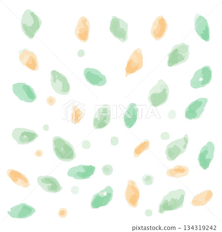 柔和水彩素材系列 | 嫩葉背景 柔和水彩素材系列 | 嫩葉背景 134319242