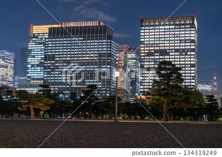 《東京》丸之內商圈夜景 134319249