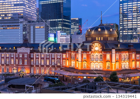 東京車站夜景 134319441