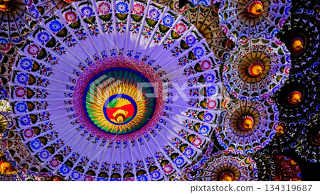 beautiful views of umbrellas to beautify the outdoors beautiful views of umbrellas to beautify the outdoors 134319687