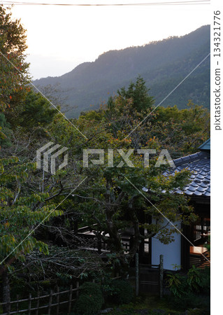 Sunset scenery in Ohara, Kyoto Sunset scenery in Ohara, Kyoto 134321776