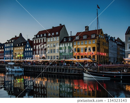 哥本哈根新港的黃昏 哥本哈根新港的黃昏 134323143