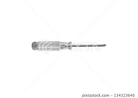 screwdriver isolated on white background close up screwdriver isolated on white background close up 134323640