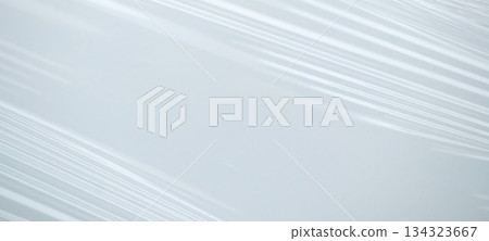 Abstract white plastic film wrap texture background Abstract white plastic film wrap texture background 134323667