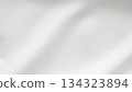 Abstract white fabric soft wave smooth texture surface background 134323894