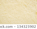Macro bread slice texture pattern background close up 134323902