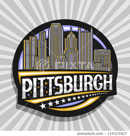 Vector logo for Pittsburgh Vector logo for Pittsburgh 134323927
