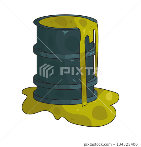 illustration of Nuclear Waste illustration of Nuclear Waste 134325400