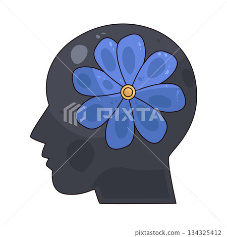 illustration of Mental Health illustration of Mental Health 134325412