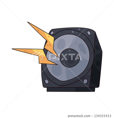 illustration of Noise Pollution 134325413