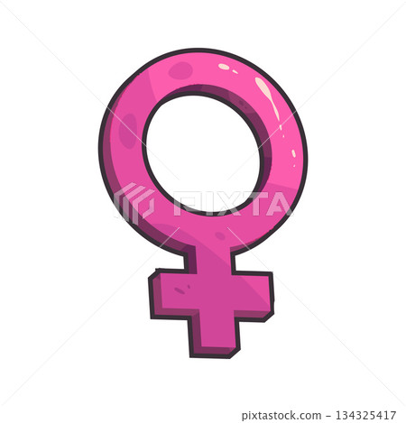 illustration of Female Symbol 134325417
