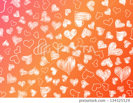 Hand drawn heart sketch icon in flat style. Love doodle vector illustration on isolated background. Valentines day sign business concept. Hand drawn heart sketch icon in flat style. Love doodle vector illustration on isolated background. Valentines day sign business concept. 134325529