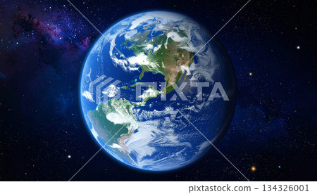 太空行星生成人工智慧背景 太空行星生成人工智慧背景 134326001