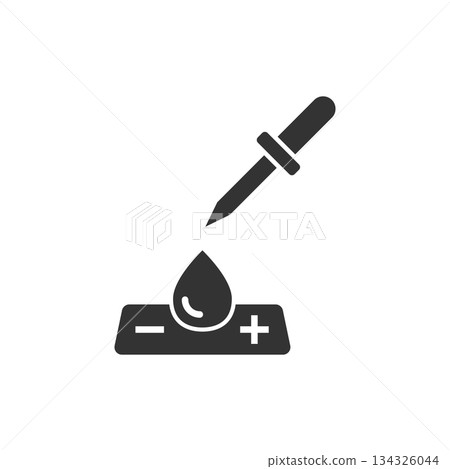 Coronavirus rapid test icon in flat style. covid-19 vector illustration on isolated background. Medical diagnostic sign business concept. Coronavirus rapid test icon in flat style. covid-19 vector illustration on isolated background. Medical diagnostic sign business concept. 134326044
