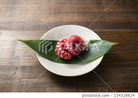 Boiled octopus 134326624