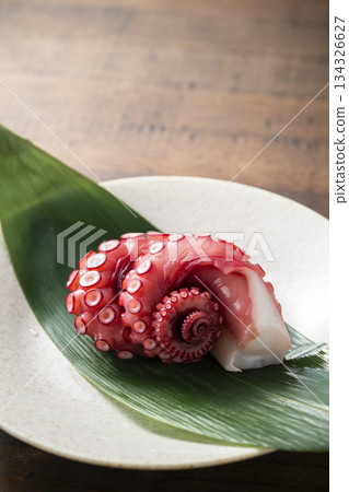 Boiled octopus Boiled octopus 134326627