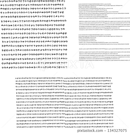 Unknown civilization string - Fantasy/imaginary string illustration material 134327075