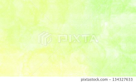Gradient background illustration painted in pale yellow-green watercolor 134327633