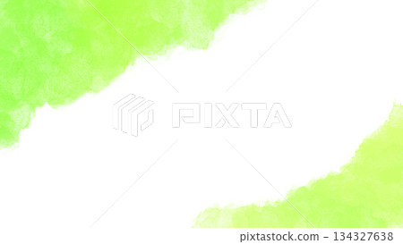 黃綠色水彩漸層背景插圖 134327638