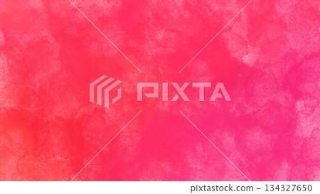 A background illustration with a beautiful gradation of red watercolor 134327650