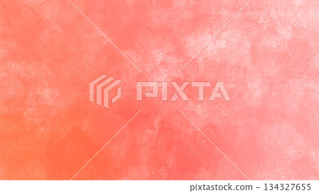 一幅背景插圖，帶有美麗的橙色水彩漸層效果。 134327655