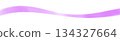 Purple watercolor gradation line material 134327664
