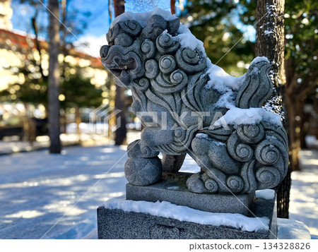 琴音神社的狛犬 134328826