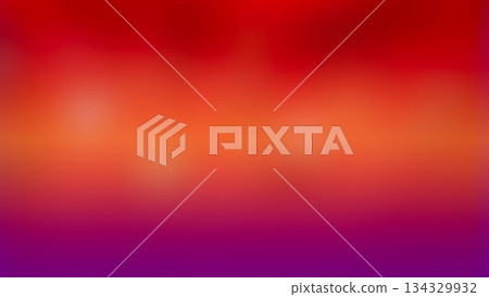 Abstract Red Orange Purple Gradient Background Festive 134329932
