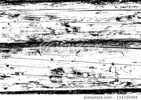 Grunge Wooden Plank Texture 134330494