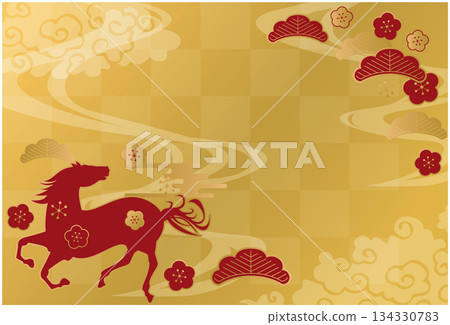 2026年馬年新年背景 134330783