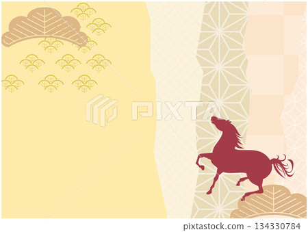 2026年馬年新年背景 134330784