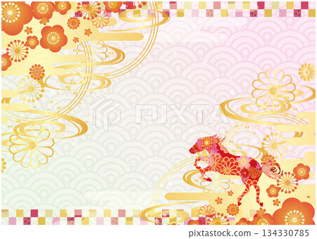 2026年馬年新年背景 134330785