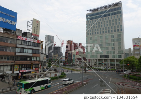 從豐橋站東出口看到的景色 從豐橋站東出口看到的景色 134331554