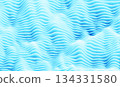 Abstract blue wave background 134331580