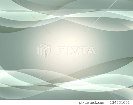 光滑透明的波浪抽象背景素材 134331691