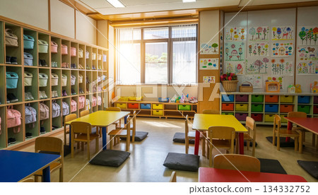 幼兒園教室背景 幼兒園教室背景 134332752