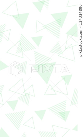 一個流行又可愛的背景，帶有簡單的幾何三角形圖案 134334896