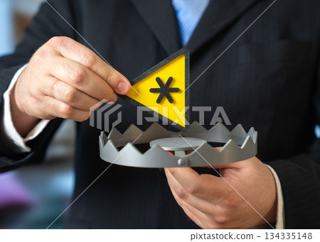 An asterisk of terms and conditions is a trap in the hands of a businessman. Hidden payments, pitfalls in the contract, and unfair terms in the agreement. Unfair agreement terms create legal risks 134335148