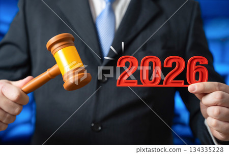 New laws in 2026. Legislative updates, new taxes. Regulatory changes affect businesses and households. Fiscal reforms, planning and investment. Adaptation to the new legal environment. 134335228